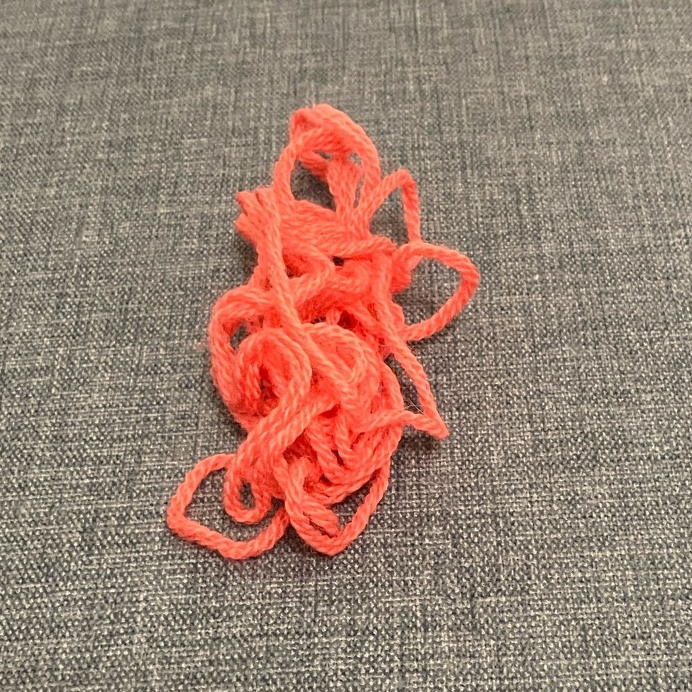 Pink Needlepoint Thread Yarn